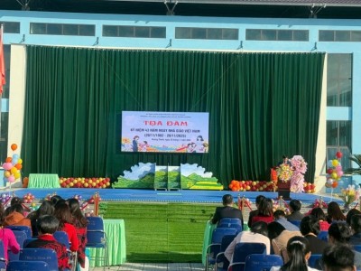 Trường TH&THCS Thanh Xương tọa đàm kỉ niệm 43 năm ngày Nhà giáo Việt Nam