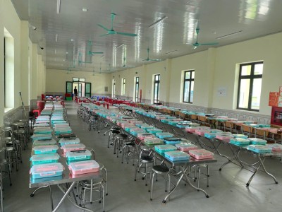 Đảm bảo an toàn – nề nếp – hiệu quả công tác ăn, nghỉ bán trú tại trường TH&THCS Thanh Xương